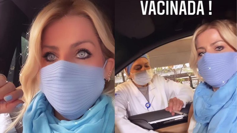 Polêmica! Karina Bacchi questiona aplicação de vacina contra Covid-19 por enfermeira: "Líquido não injetado" - Reprodução/Instagram