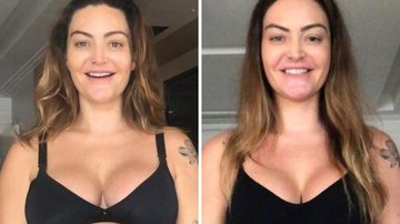 Laura Keller surpreende ao mostrar antes e depois após perder 17 kg : "Muita disciplina" - Reprodução/Instagram