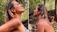 Lívia Andrade toma banho de rio com biquíni ousado ao viajar para destino pacato: "Beleza abundante" - Reprodução/Instagram