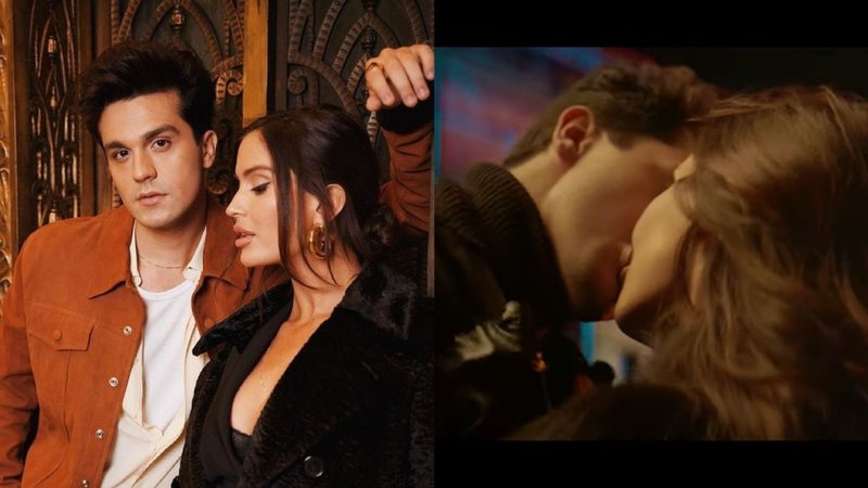 Com produção cinematográfica, Luan Santana lança 'Morena' e troca beijos quentes com modelo - Reprodução/Instagram