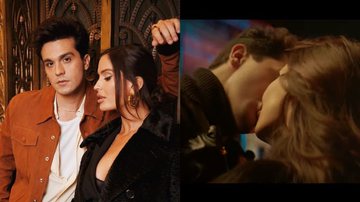 Com produção cinematográfica, Luan Santana lança 'Morena' e troca beijos quentes com modelo - Reprodução/Instagram