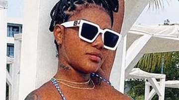 Ludmilla ostenta barriga de tanquinho no Caribe - Reprodução/Instagram