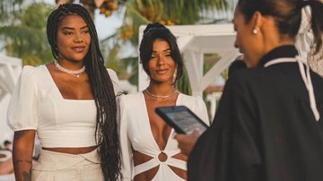 Ludmilla e Brunna Gonçalves renovam votos de casamento durante viagem no Caribe: "Foi lindo" - Reprodução/Instagram