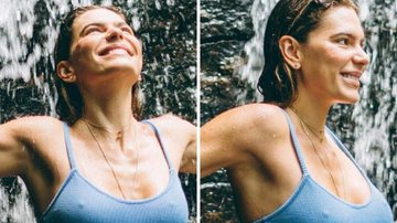 Mariana Goldfarb exibe corpo trincado durante banho de cachoeira e dispara: "Cada um com o seu conceito de luxo" - Reprodução/Instagram