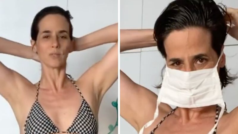 Mariana Lima coloca biquíni para atrair atenção dos fãs para o uso de máscaras: "Precisa de corpo e bunda" - Reprodução/Instagram