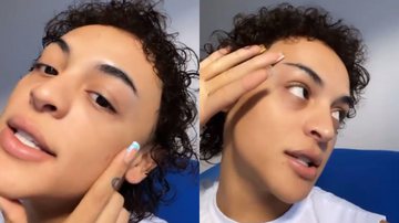Pabllo Vittar se queixa de pele com acne e culpa país por espinhas: "Todo dia um estresse, não aguento mais" - Reprodução/Instagram