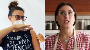 Indignada, Paola Carosella rebate falsas acusações sobre vacinação contra Covid-19: "Mentiroso" - Reprodução/Instagram