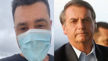 Indignado com falta de vacinação, Rodrigo Sant'Anna desce a lenha em Jair Bolsonaro: "Boçal e sem inteligência" - Reprodução/Instagram