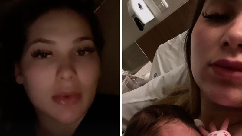 Maternidade real: Virgínia Fonseca passa a noite em claro com a filha nos braços e desabafa: "Hoje foi osso" - Reprodução/Instagram