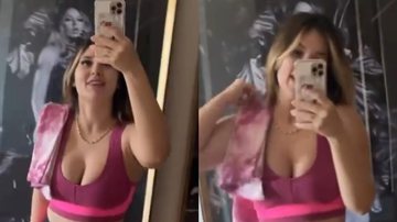Virgínia Fonseca relata perrengue para colocar look de academia após dar à luz à Maria Alice: “Foi um sacrifício” - Reprodução/Instagram