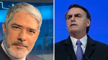 William Bonner crítica ataques de Bolsonaro contra jornalistas: "Se responde com insultos não está cumprindo seu papel" - Reprodução/Instagram
