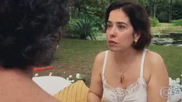 Após a primeira vez do casal, Leônidas faz pedido de casamento e Heloísa rejeita; confira o que vai acontecer na novela das 6 - Reprodução/TV Globo