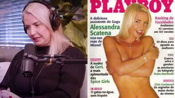 Alessandra Scatena revelou que se arrepende de ter sido capa da revista 'Playboy' em setembro de 1997 - Reprodução/YouTube/Playboy