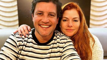 Ana Paula Tabalipa e Alexandre Slaviero assumem namoro após viverem casal em novela bíblica - Reprodução/Record TV