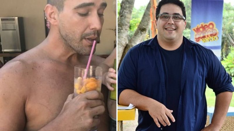 André Marques deu o que falar nas redes sociais ao mostrar a barriga depois de perder 70 kg - Reprodução/Instagram