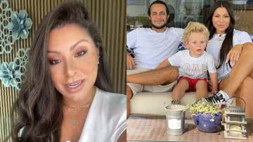 Esposa de Thammy Miranda se revolta com rumores sobre doador do filho - Instagram