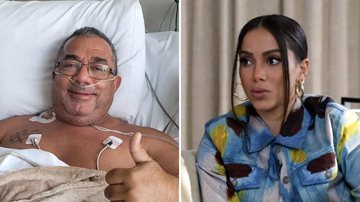 Pai de Anitta revela diagnóstico após cirurgia às pressas: "Câncer no pulmão e AVC" - Reprodução/TV Globo