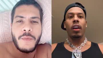 Ex-BBB Arthur Aguiar reage após vídeo sendo detonado por amigo de Paulo André - Reprodução/Instagram