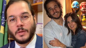 Túlio Gadêlha desabafa sobre crise no namoro com Fátima Bernardes: "Dezenas de vezes" - Reprodução/Instagram