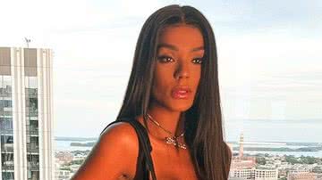 Ex-BBB Brunna Gonçalves arrasa com look todo preto e mostra barriga sarada: "Deusa" - Reprodução/Instagram
