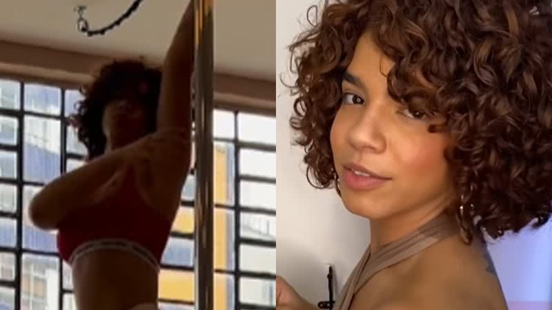 Ex-BBB Maria arrasa no pole dance e recebe cantada de Linn da Quebrada - Reprodução/Instagram