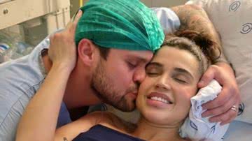 Nasceu! Ex-BBB Paula Amorim dá à luz ao Theo, primeiro filho com Breno Simões - Reprodução/Instagram