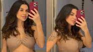 Ex-BBB Paula Amorim mostra corpo uma semana após o parto - Reprodução/Instagram