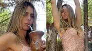 Aos 45 anos, Fernanda Lima posa de maiô cavado e deixa virilha escapar: "Rainha" - Reprodução/Instagram