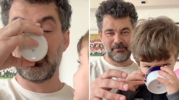 Fofura! Carmo dalla Vecchia publica vídeo inusitado do filho e beleza impressiona: "Hipnotizado" - Reprodução/Instagram