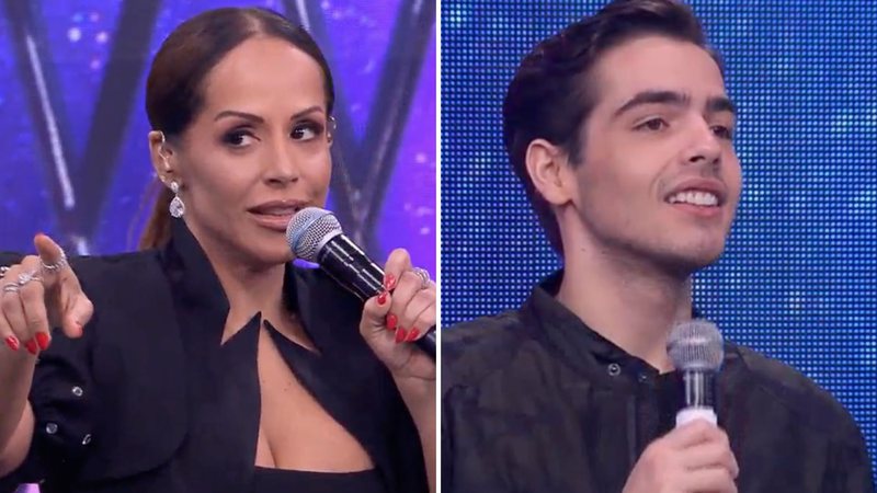 Cantora ameaça expor segredos do filho de Faustão e gera incômodo: "Vou contar" - Reprodução/TV Globo