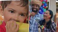 No 'arraiá da vovó', o pequeno Léo, filho de Marília Mendonça, surge de caipirinha curtindo festa junina; confira - Reprodução/Instagram