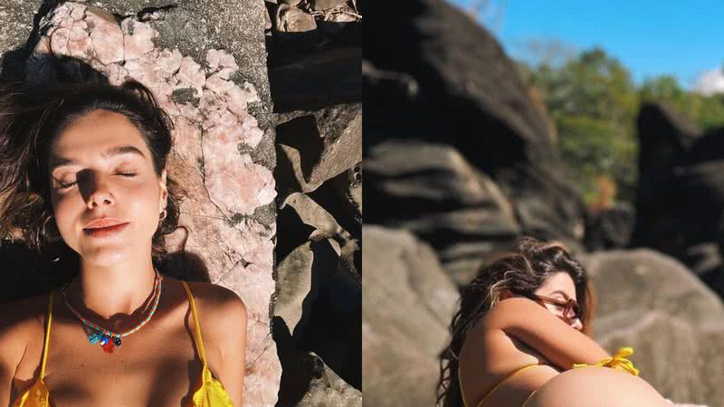 De biquíni, Giovanna Lancellotti dá zoom em bumbum durinho e choca fãs - Instagram