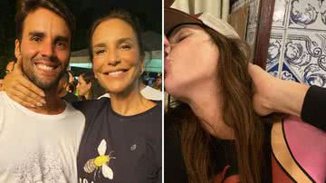 Ivete Sangalo surge trocando beijão com o marido em clique inédito: "A gente se ama" - Reprodução/Instagram