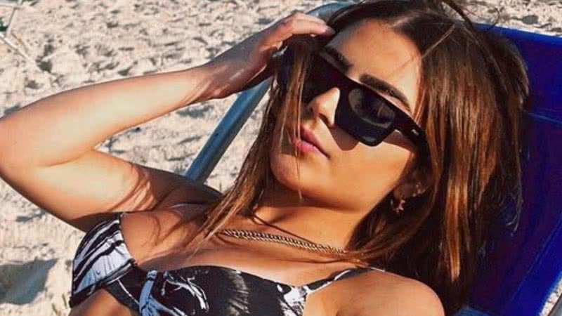 Jade Picon se bronzeia de biquíni cavado e tanquinho rouba a cena: "Delícia" - Reprodução/Instagram