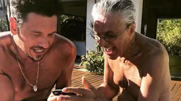 João Vicente de Castro contou que já livrou Caetano Veloso de um afogamento no mar durante um passeio - Reprodução/Instagram