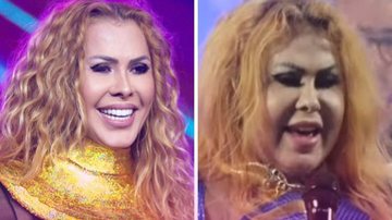 Joelma zoa a própria aparência durante show: "Estou a cara do quico" - Reprodução/TV Globo