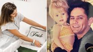 Filha de Leandro mostra o filho recém-nascido no bercinho da maternidade: "Minha vida" - Reprodução/Instagram