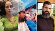 Esposa de Juliano Cazarré atualiza estado de saúde da filha recém-nascida: "Lutadora" - Reprodução/TV Globo