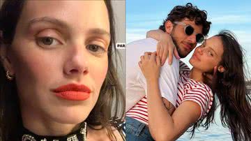 Laura Neiva usa coleira com nome de Chay Suede em look à lá dominatrix: "Para ele" - Reprodução/Instagram