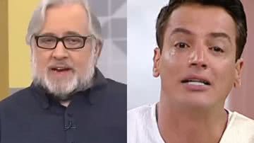 Leão Lobo revela que Leo Dias fofocou sobre drama de Klara Castanho no 'Troféu Imprensa' - Reprodução/TV Gazeta e Reprodução/SBT