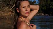 Lívia Andrade deixa cantinho da virilha à mostra de biquíni cavado - Reprodução/Instagram