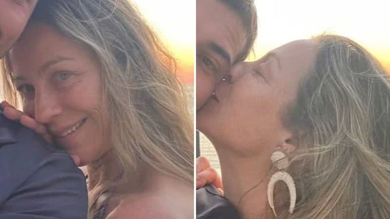 Luana Piovani troca chamegos com namorado em cliques raros e baba: "Te amo" - Reprodução/Instagram