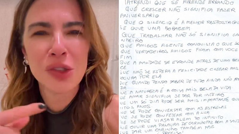 Luciana Gimenez expõe carta deixada pelo pai antes de morrer: "Não existe família perfeita" - Reprodução/TV Globo