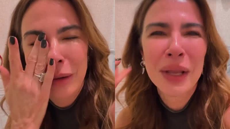 Luciana Gimenez caiu no choro ao se deparar com uma notícia vazada na mídia sobre seu pai - Reprodução/Instagram