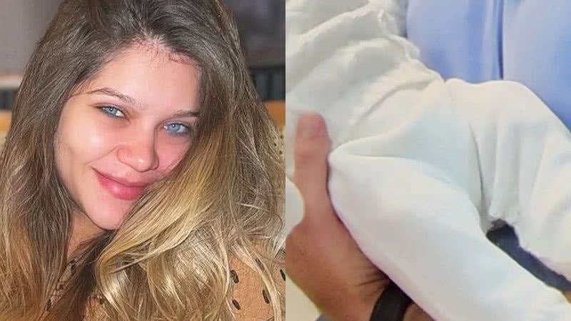 Filha de Leandro, Lyandra Costa dá à luz primeiro filho e avó se derrete - Reprodução/Instagram