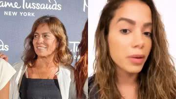 Mãe da Anitta se choca com semelhança de estátua de cera da filha: "Na dúvida" - Reprodução/Instagram