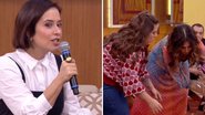 Paloma Duarte surge no 'Encontro' com presente para Fátima Bernardes: "Trambolho" - Reprodução/TV Globo
