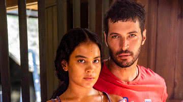 Em suas redes sociais, a atriz Bella Campos, a Muda de 'Pantanal', lamentou a saída do amigo da novela das 9; confira - Reprodução/TV Globo