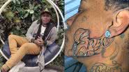 Duramente criticada, Pepê se arrepende de tatuagem gigante no rosto - Instagram