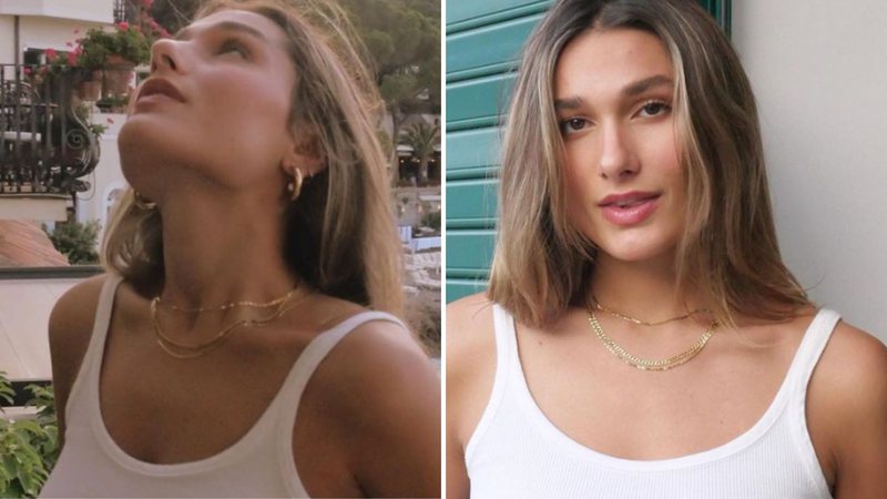 Sasha Meneghel posa de regatinha branca colada sem sutiã: "Maravilhosa" - Reprodução/Instagram